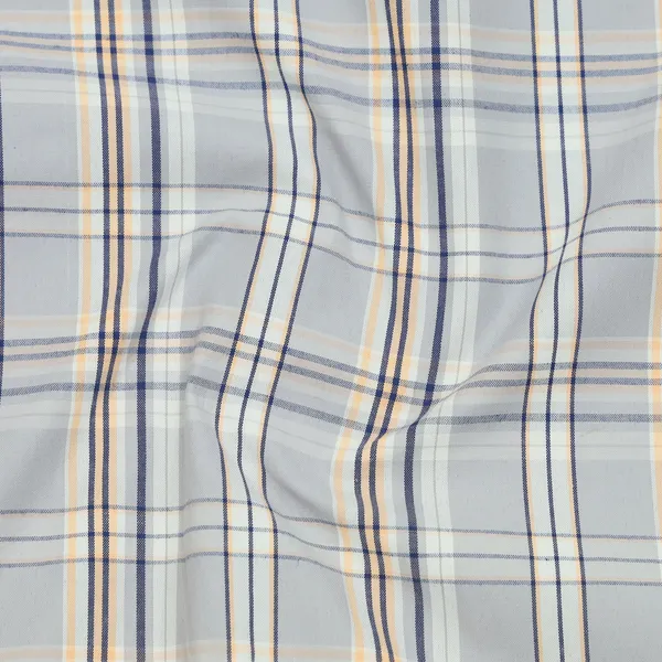 Graphite_Mustard_Classic_Check_Paper_Cotton_Shirt_For_Men