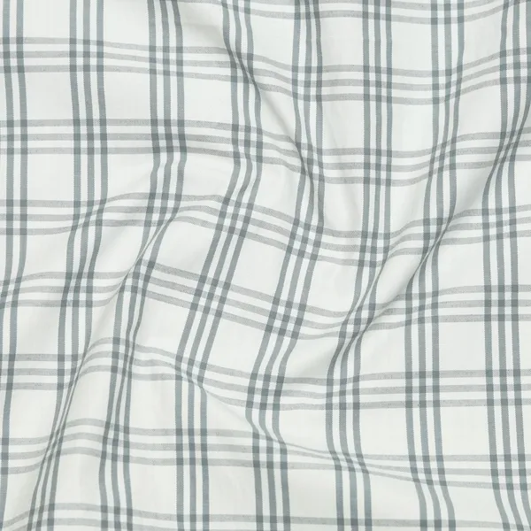 Mist_Blue_Classic_Check_Paper_Cotton_Shirt_For_Men