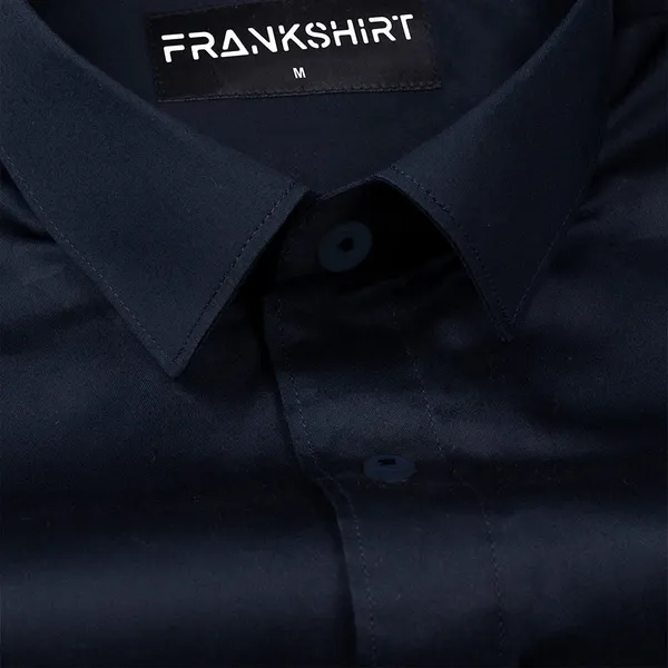 300gsm_Deep_Navy_Premium_Satin_Shirt_For_Men