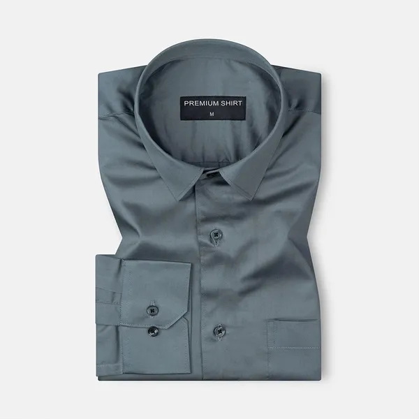 300gsm_Teal_Premium_Satin_Shirt_For_Men