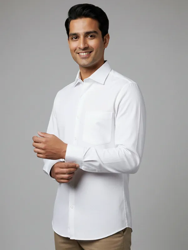 Paper_Cotton_White_Shirt_For_Men