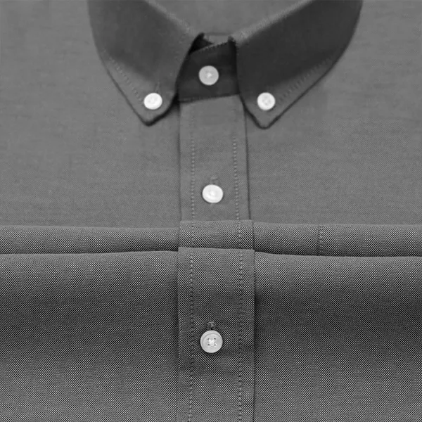 New_Black_Oxford_Cotton_Shirt_For_Men