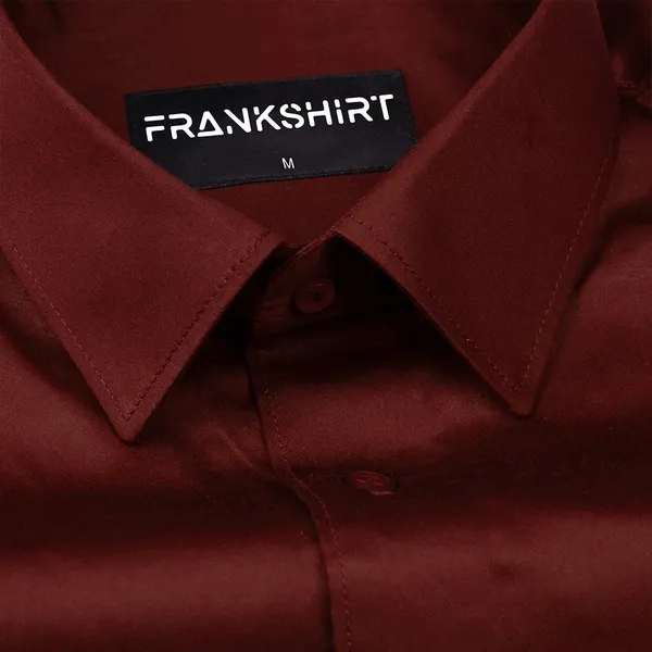 300gsm_Premium_Satin_Shirt_Combo_For_Men_White_Crimson_Red