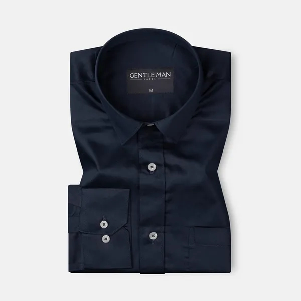 300gsm_Premium_Satin_Shirt_Combo_For_Men_White_Deep_Navy