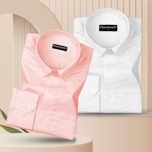 300gsm_Premium_Satin_Shirt_Combo_For_Men_White_Blush_Pink