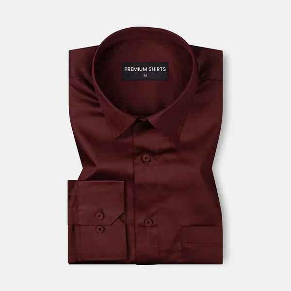 300gsm_Premium_Satin_Shirt_Combo_For_Men_Pink_Maroon