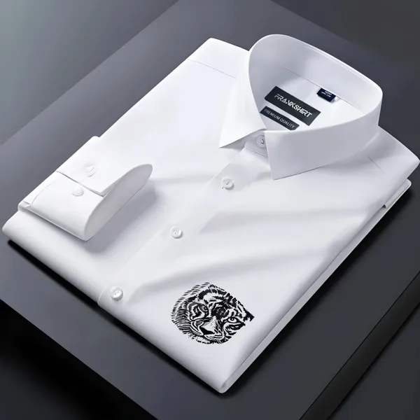 Black_Tiger_Designer_Premium_Cotton_Without_Pocket_Solid_Shirt_For_Man_White