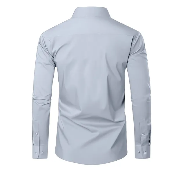 Black_Tiger_Designer_Premium_Cotton_Without_Pocket_Solid_Shirt_For_Man_Silver