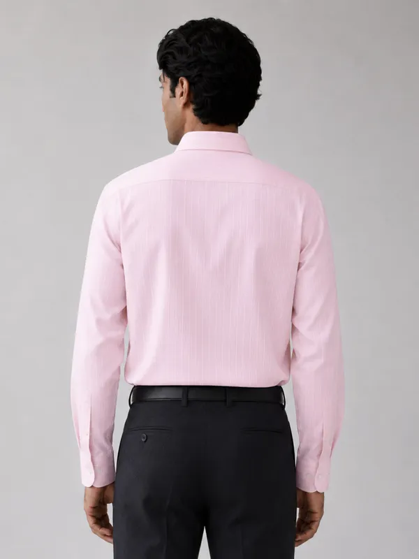 Pink_Pinstripe_Oxford_Shirt_For_Men