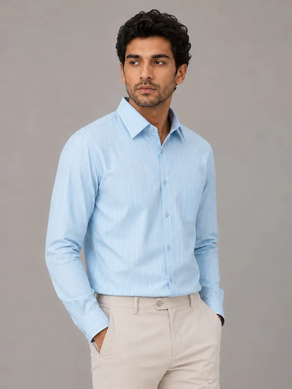 Sky_Blue_Pinstripe_Oxford_Shirt_For_Men