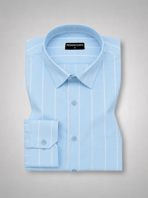 Sky_Blue_Pinstripe_Oxford_Shirt_For_Men