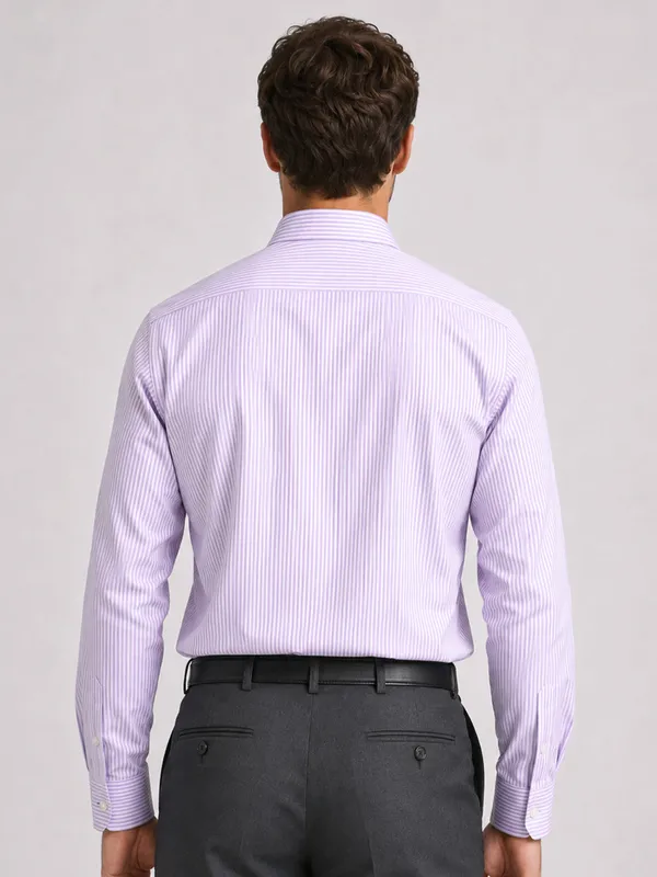 Purple_Stripe_Oxford_Shirt_For_Men
