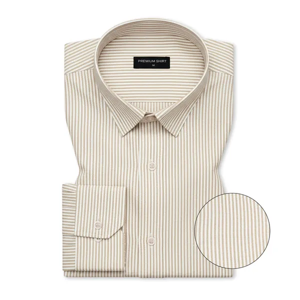 Beige_Light_Green_Stripe_Oxford_Pack_Of_2_Shirts_For_Men
