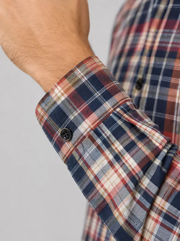 Crimson_Check_Cotton_Shirt_For_Men
