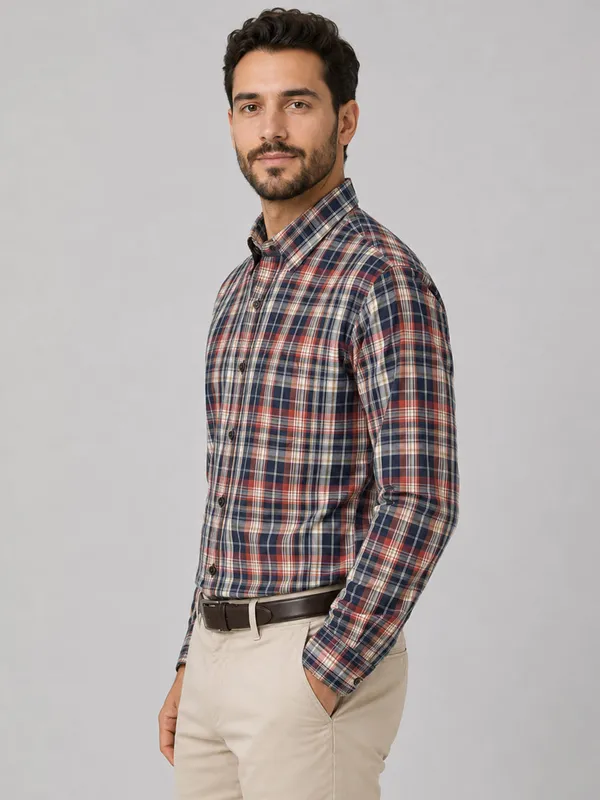 Crimson_Check_Cotton_Shirt_For_Men