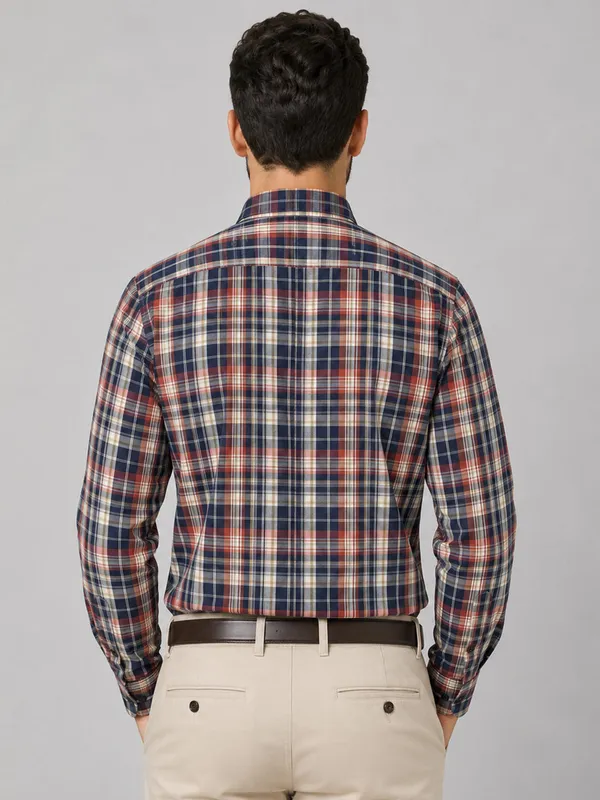Crimson_Check_Cotton_Shirt_For_Men