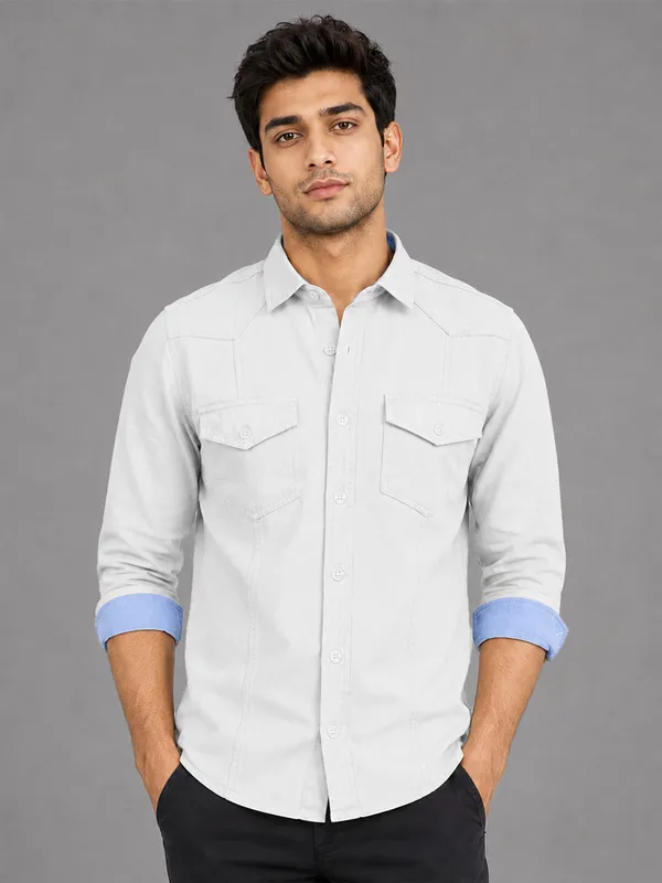 Pack_Of_2_Cargo_Style_White_Brown_Shirt