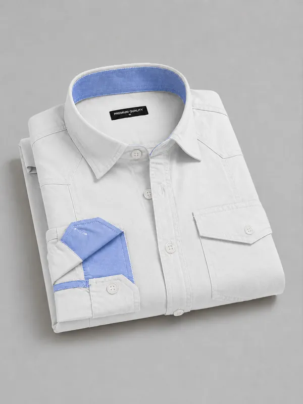 Pack_Of_2_Cargo_Style_White_Brown_Shirt