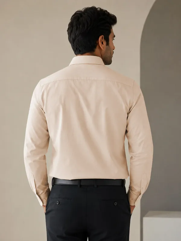 Paper_Cotton_Cream_Shirt_For_Men