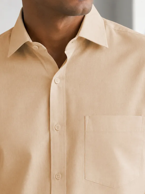 Paper_Cotton_Soft_Beige_Shirt_For_Men