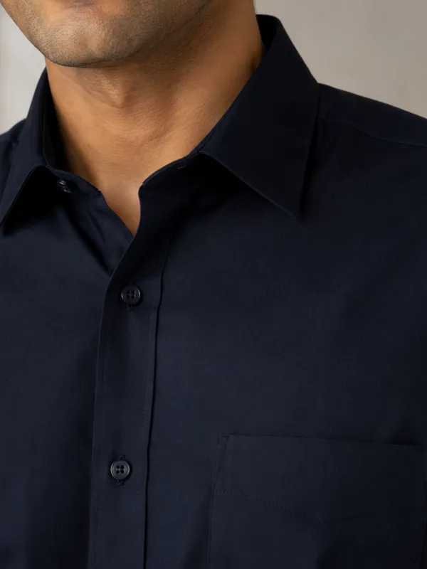 Paper_Cotton_Deep_Navy_Shirt_For_Men