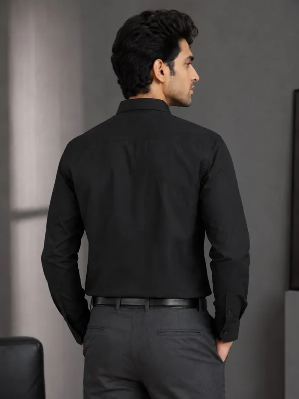 Paper_Cotton_Black_Shirt_For_Men