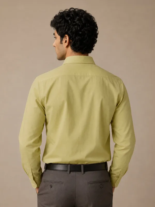 Paper_Cotton_Light_Green_Shirt_For_Men