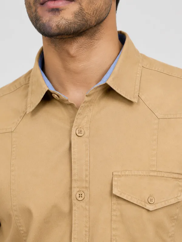 Pack_Of_2_Cargo_Style_Cream_Brown_Shirt