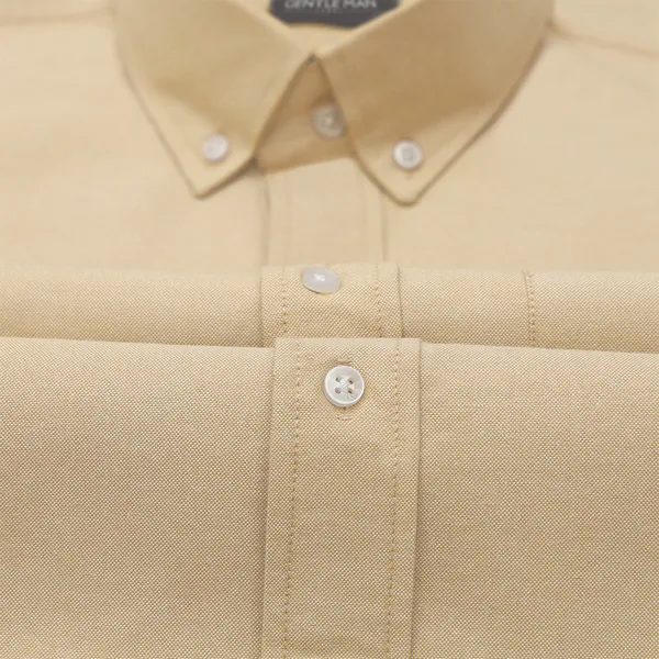 Oxford_Cotton_Cream_Shirt_For_Men