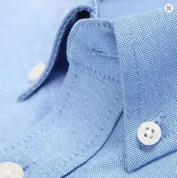 Oxford_Cotton_Denim_Blue_Shirt_For_Men