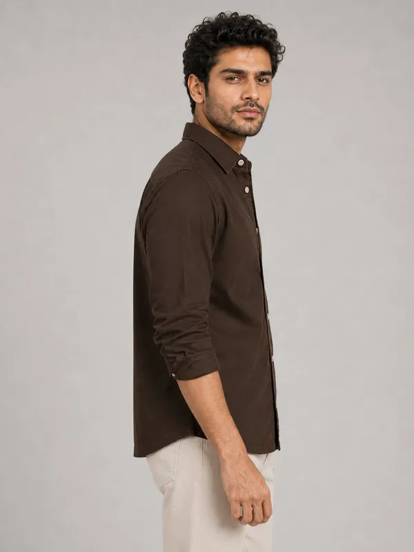 Cargo_Urban_Style_Dark_Brown_Shirt