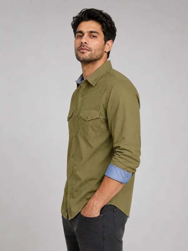 Pack_Of_2_Cargo_Style_Olive_Dark_Brown_Shirt
