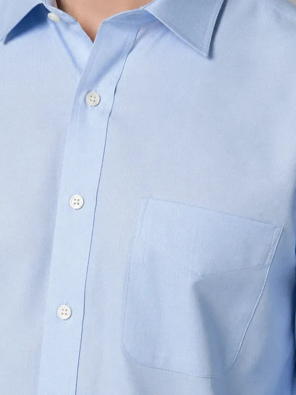 Sky_Blue_Formal_Oxford_Cotton_Shirt_For_Men