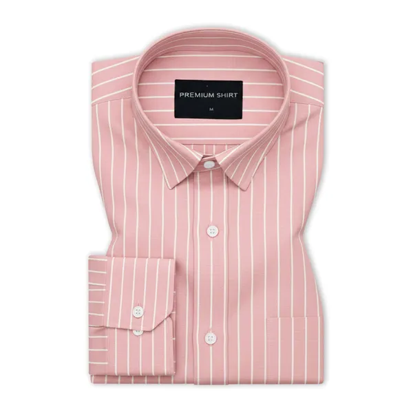 Peach_Mint_Green_Pinstripe_Oxford_Pack_Of_2_Shirts_For_Men