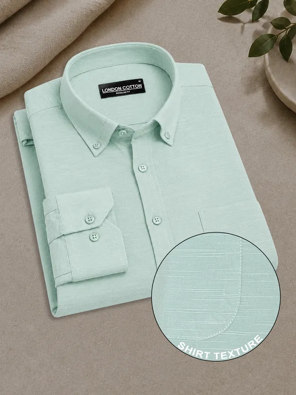 Turkish_Blue_Linear_Linen_Shirt