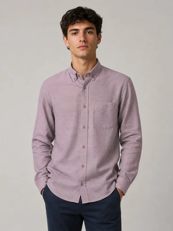 Lavender_Linear_Linen_Shirt