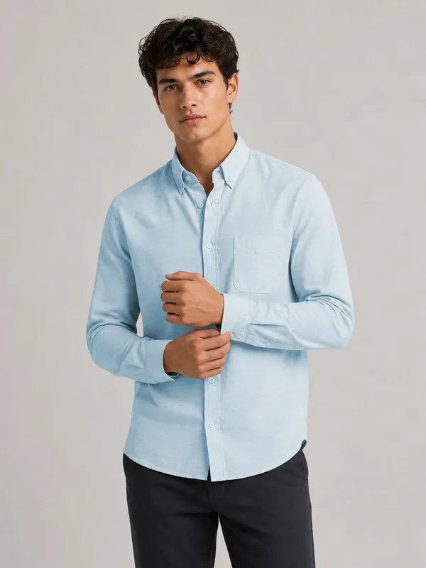 Sky_Blue_Linear_Linen_Shirt