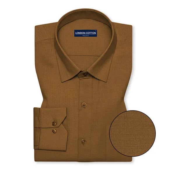 Pack_Of_2_Textured_Linen_Shirts_Mehendi_Cream