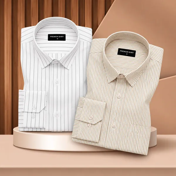 Bold_Grey_Bold_Beige_Oxford_Pack_Of_2_Pinstripe_Shirts