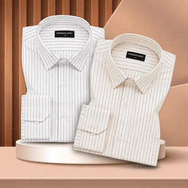 Fine_Black_Fine_Maroon_Pack_Of_2_Pinstripe_Linen_Shirts