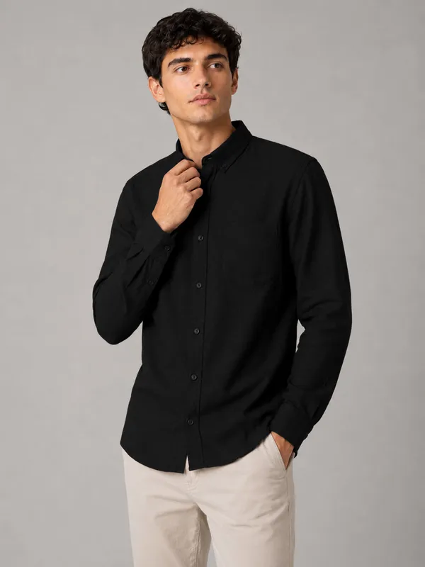 Black_Linear_Linen_Shirt