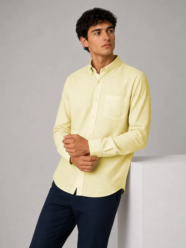 Soft_Lemon_Linear_Linen_Shirt