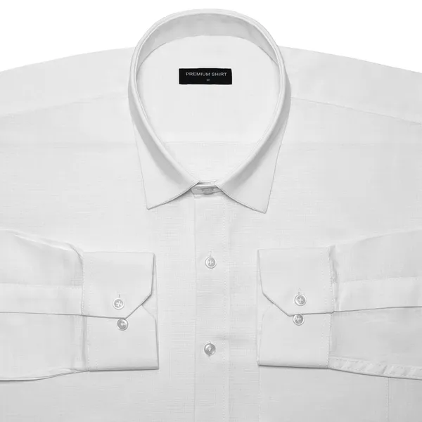 White_Textured_Linen_Shirt_For_Men