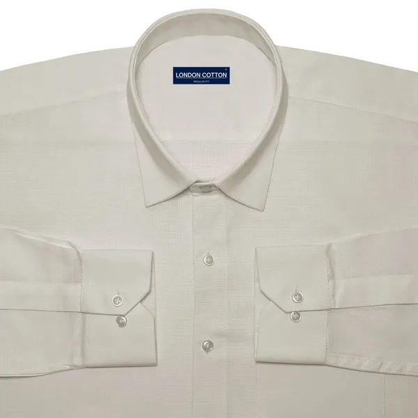 Beige_Textured_Linen_Shirt_For_Men
