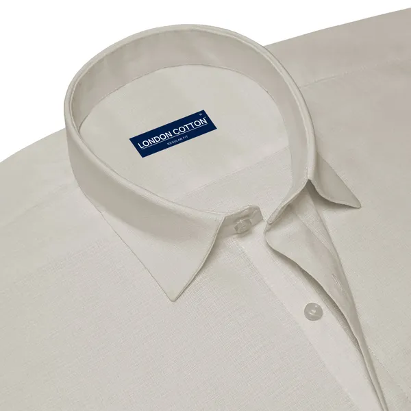 Beige_Textured_Linen_Shirt_For_Men