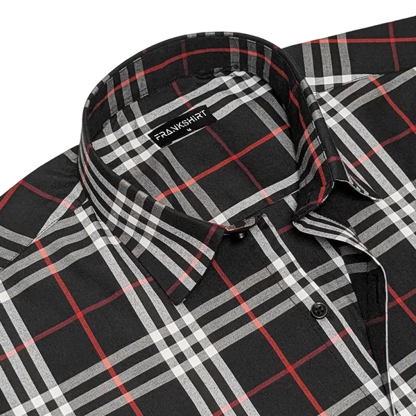 Pack_Of_2_Tartan_Check_Cotton_Shirt_Denim_Black