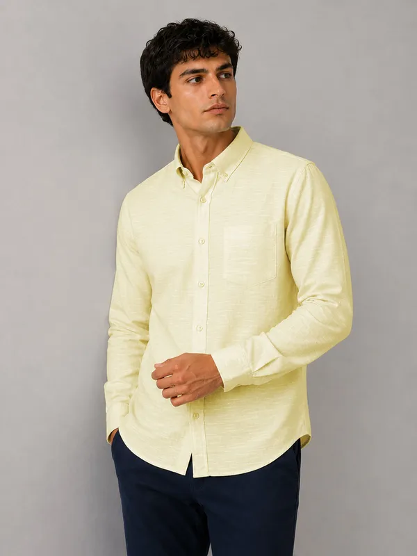 Turkish_Blue_Lemon_Linear_Linen_Pack_Of_2_Shirt
