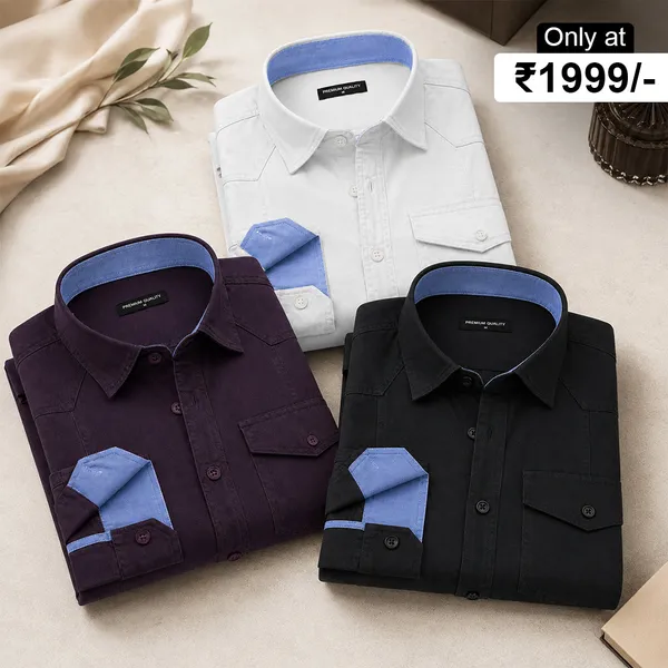 Pack_Of_3_Cargo_Style_White_Wine_Black_Shirt