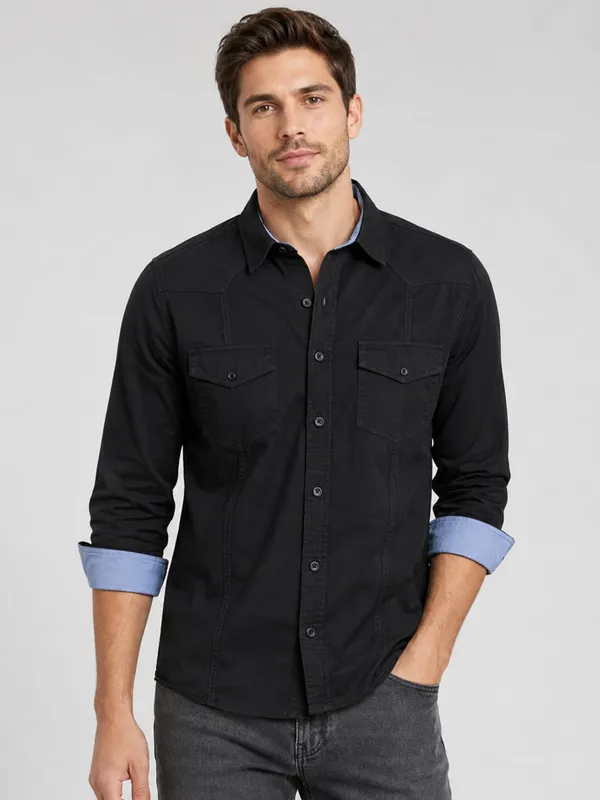 New_Cargo_Style_Black_Shirt