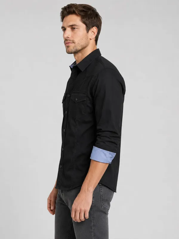 New_Cargo_Style_Black_Shirt